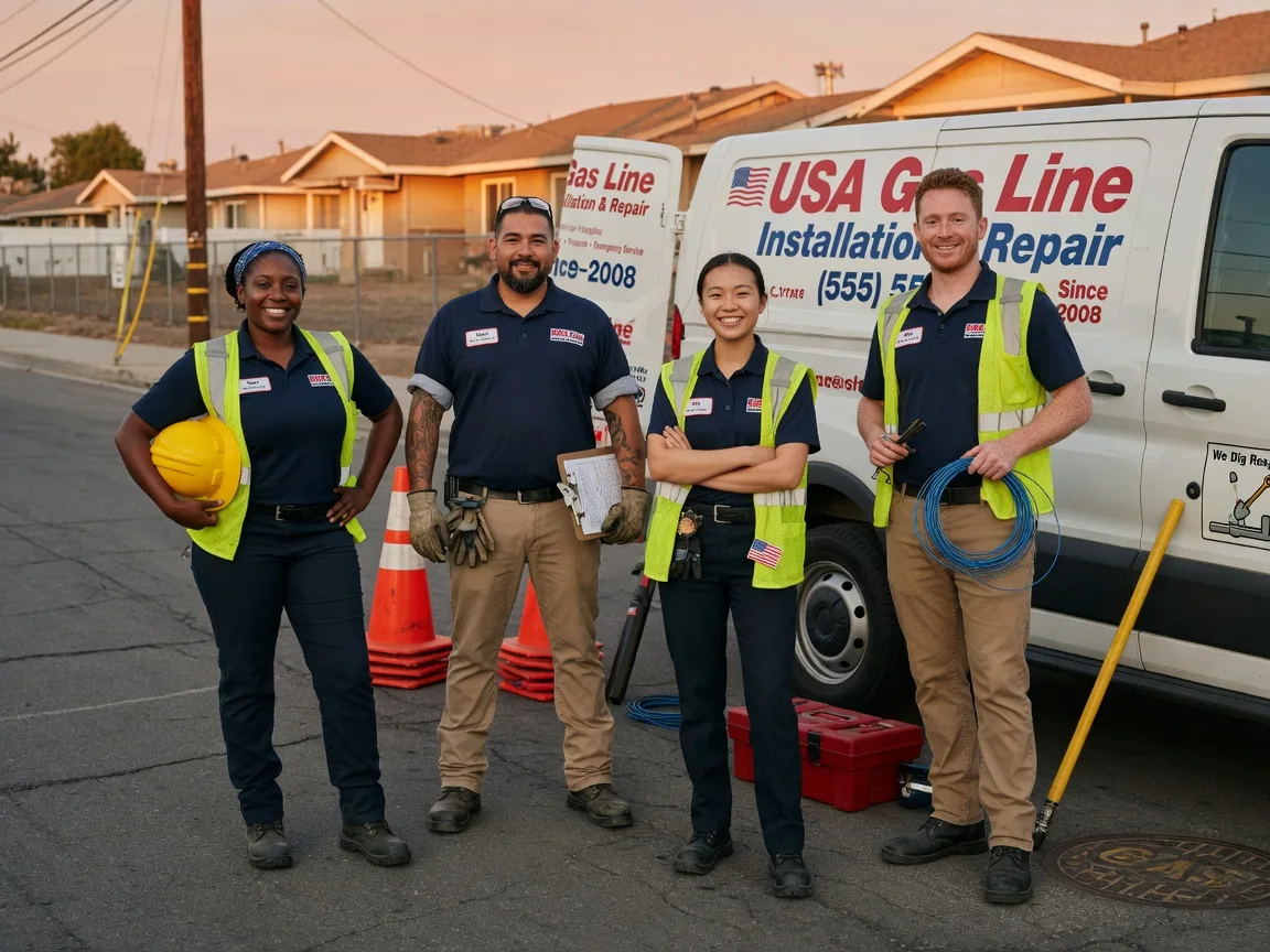Gas Line Installation company in Callaway, MD